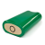 3.6V 3.7v 2P18650高能无记忆锂离子电池 适用于海洋王强光手电筒 绿色2P1865036V5000mAh充电电池1