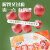 贝比兔冻干苹果片健康休闲孕妇儿童老人营养零食红富士原味苹果片 五包苹果脆片300g(非油炸)