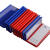 仓库货架标识牌磁性分区分类标签牌物料卡库房仓储展示磁吸标志牌 50个蓝色5*102个磁