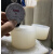 超软硅胶垫块减震耐磨耐高温10 20 30 40 50硬度硅胶厚板加工定制 乳白色硅胶垫来图定制