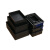 塑料防静电托盘长方形方盘加厚元件盒物料盒零件盒工具周转箱黑色 5号托盘 480*330*45mm