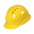 米囹定制适用国标安全帽工地ABS建筑工程电力施工夏季透气加厚头盔定制印logo V型升级加厚ABS-蓝