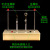 避雷针原理演示器演示模型避免雷电电击实验高中物理实验室科普教学仪器器材探究尖端放电的现象闪电的形成 避雷针原理模型