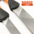 瑞典百固BAHCO锉刀小型钳工木工大钢锉细齿中齿粗齿平锉打磨工具 12寸300mm中齿平锉