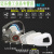 文枝防毒面具实验室化工工业防硫化氢一氧化碳面罩化工厂防尘口罩 绿色