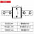 国产上银微型直线导轨滑块MGN5CMGN7CMGN9CMGN12C9H12H线性滑轨 MGN7H 加长滑块 其他