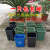 适用于户外环保内筒分类垃圾桶内胆桶塑料桶方形梯形铝塑复合材料 塑料方形27.5X34X43cm