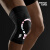 MOKO MAX意大利品牌运动护膝跑步健身篮球半月板保护关节损伤跳绳羽毛球 炫酷粉 S码 (大腿围 30CM-45CM)