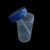 比鹤迖 BHD-6357 一次性采样量杯 高透明刻度采集瓶 60ml蓝色盖子大便杯 100只