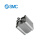 SMC CQ2 Z 系列 大缸径薄型气缸/单杆双作用 CDQ2B160-200DCMZ