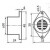 中厦电子音乐蜂鸣器报警嘀滴长短声防盗分贝ZMQ-2724 220v12v24v DC12V 报警声 消声音