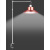 加笛（JIADI）LED充电灯摆摊夜市挂灯架夹桌面照明户外地摊小吃专用灯杆支架子 圆管万向夹60cm挂式不带灯