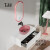特拉维尔（TW）透明树脂智能浴室柜组合镜柜家用卫生间洗手洗脸一体盆柜 人造石款【LED镜+人造石盆+柜】 0.8m