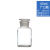定制玻璃茶色化学瓶白色广口瓶玻璃瓶磨口瓶药棉瓶酒精瓶磨砂实验室用 60ml透明大口