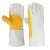 坎乐（CAMNAL）牛皮二层电焊手套双层焊接耐磨隔热焊接皮革手套