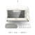 美的（Midea）电烤箱家用小型多功能蛋糕烘培小烤箱双层烤位机械调温上下加热金属烤管 PT10X1- 10L