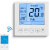 水地暖温控器地暖控制面板通用智能控温恒温液晶温控开关面板 地暖MJ01触控屏幕WIFI款