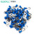 伊莱科（ELECALL）圆形端子RV2-10（100个）蓝色