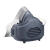 澳颜莱防尘面罩工业打磨水电开槽石煤矿猪鼻子口鼻罩防颗粒物呼吸器 一个蓝色面罩(20片6层滤棉收藏