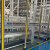 工业机器人围栏自动化设备安全防护网车间仓库隔离网工厂铁丝护栏 2.2m高*1m宽黄柱黑网