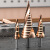 德力西宝塔钻头钻铁不锈钢专用形阶锥梯扩孔钨钢金属万能开孔器 耐用型6542（螺旋槽）三件套