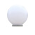 SWZMOK ZM0002 球形灯罩 围墙柱头灯户外防水球形亚克力圆形灯罩单个带底座灯头 φ600
