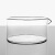 结晶皿 高硼硅玻璃耐高温加厚蒸发皿 大口具嘴平底皿 宽烧杯 环球 125mm