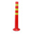 塑料警示柱  颜色：红黄；高度：700mm