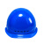 懒牛国标安全帽工地ABS 欧式加厚透气-蓝色电力建筑领导用头盔