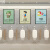 萌念公共厕所装饰画 男女公共厕所标识志牌创意装饰洗手卫生间温馨指 CT810放大镜-图片色-10mm (雪弗 小