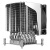 QM4UC-2011S散热器4U服务器CPU风扇5/6热管X79/X99双路1700 QM4UC-1366-3800+1366背板