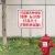插地式不锈钢消防标识牌室外消火栓标识牌标牌地上提示牌灭火户外 SJC06-消防水池-取水口不锈钢插 20x30cm