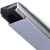 DS 铝合金方线槽 40*25mm 壁厚0.6mm 1米/根 外盖明装方形自粘地面