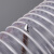 PVC透明钢丝软管伸缩风管木工吸尘管雕刻机除尘管工业通风排风管 管口卡箍/数量2个
