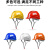 酷仕盾安全帽男工地夏季透气施工领导安全头盔国标ABS电力电工工人定制 三筋透气-橙色