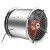 不锈钢轴流风机工业排风扇耐高温厨房强力管道抽风排气扇 低噪304不锈钢6-4-200℃-38