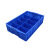 塑料分隔零件盒多格分类五金工具盒物料螺丝分格箱货架收纳盒周转配件盒 价格保护 蓝
