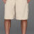 哥伦比亚（Columbia）男士短裤常规款轻质透气舒适加大码ilver Ridge™ 工装短裤 Fossil 42