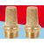 气动电磁阀铜消声器BSL-01/02/03/04/06/10消音器1分2分3分4分1寸 （BSL04）4分接口12