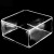 高纯石英池实验专用方盒方形蒸发皿耐高温透光方槽方缸方坩埚方池 50*10*10mm(外尺寸长宽高，玻璃