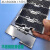 812不锈钢防滑链板不锈钢链板附橡胶金属链板加橡胶金属防滑链板 H812防滑直链-K450-114.3-420(米