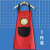 时尚围裙家用厨房防水可爱日式定制logo印字男女罩衣围腰围兜大人 红底黑袋柠檬（1件装） 防