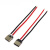 USB TYPE-C母座焊线2PIN带硅胶线适用LED灯饰充电口typec充电接口 5个装