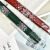 日本PLATINUM白金中性笔按动冬之旋律速干水笔学生用考试刷题黑色记号笔0.5mm圣诞雪花款礼物 冬之旋律探戈-松霜绿（黑芯）