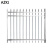 AZKJ（艾臻）AZKJ-WL-002 不锈钢围栏 防护栏 1000mm*1000mm（单位：个）