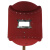 卧龙电焊面罩焊接帽子手持头戴安全帽1.5厚特级红钢纸焊帽 头戴式不可翻盖 1.5厚特级红钢纸