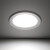 佛山照明（FSL）LED筒灯嵌入式4寸12W天花板射灯客厅桶灯铝材孔灯 12瓦正白光 开孔120-135mm