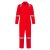 雨林军 连体工作服套装 反光电焊工劳保服 大红色 单位：套 S/160 