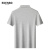 爱登堡男装夏季新品短袖T恤男士商务日常休闲五分袖翻领Polo衫潮 白色 190