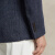 拉夫劳伦（Ralph lauren）男装 Polo系列柔软亚麻羊毛舒适透气修身西服 商务休闲西装外套 海军蓝 38